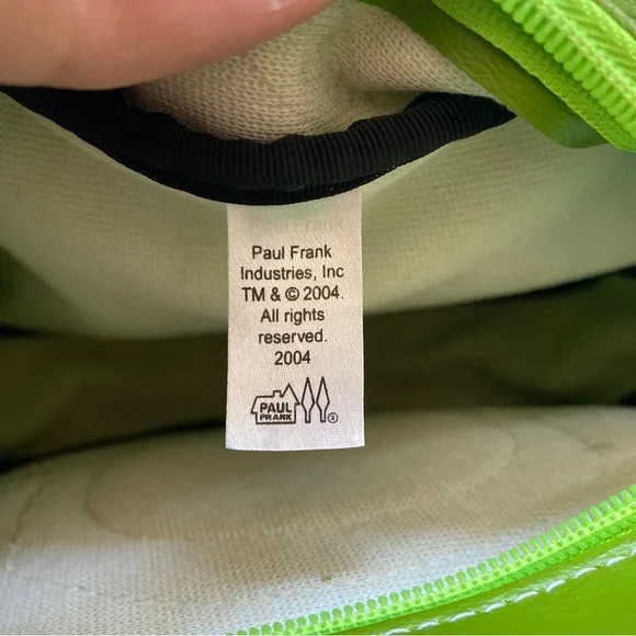 Paul Frank 2004 Green Julius Mini Purse 🙈 - Picture 7 of 8